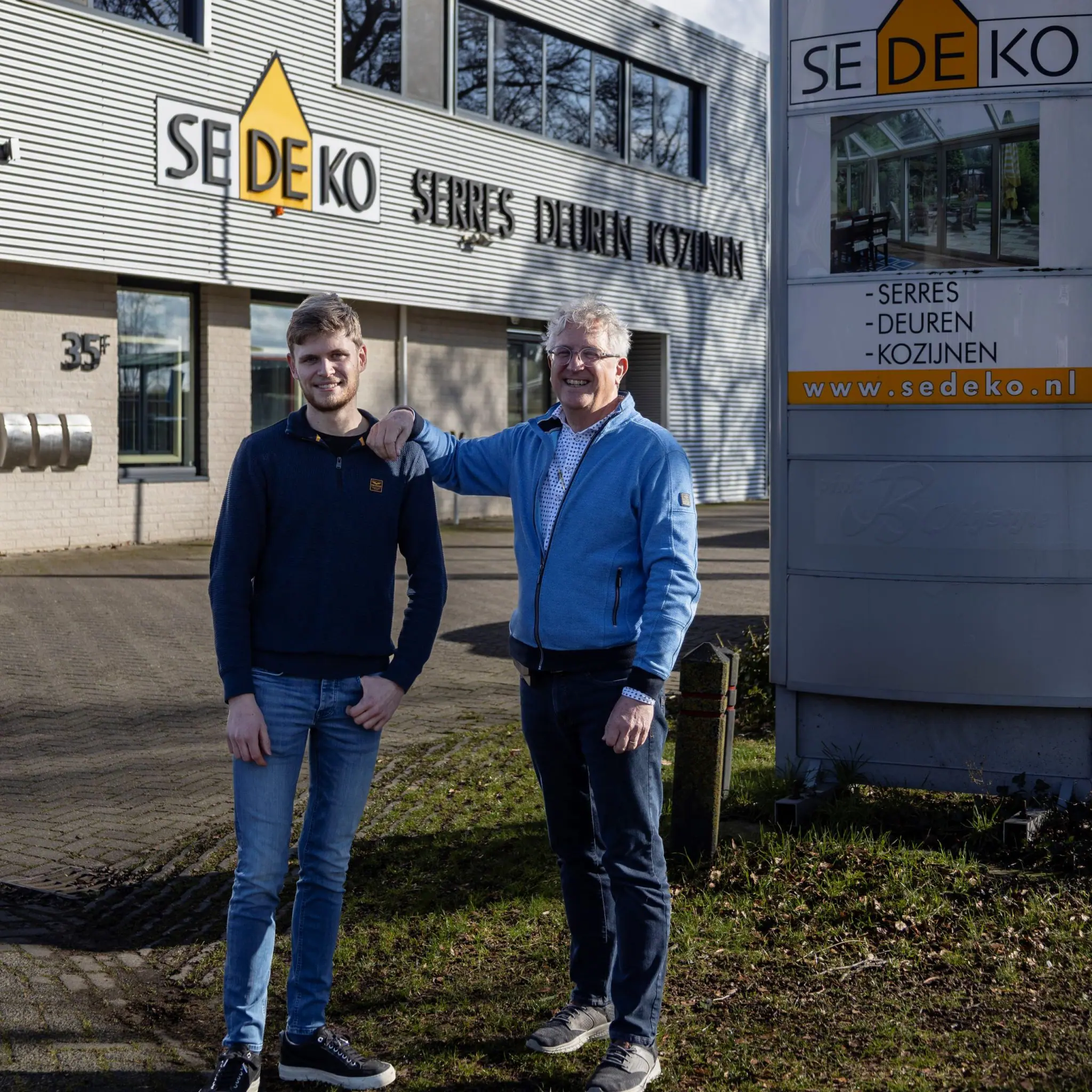 Vader en zoon Sedeko